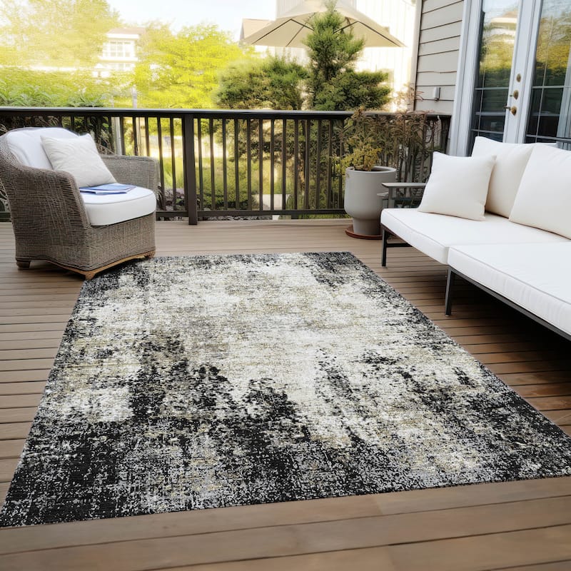 Machine Washable Indoor/ Outdoor Chantille Rug
