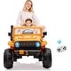 preview thumbnail 1 of 6, 24V Kids Ride On Car w/Remote Control Orange