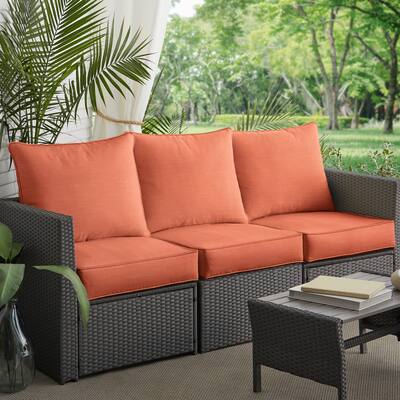 Deep Seating Corded Sofa Pillow and Cushion Set by Havenside Home