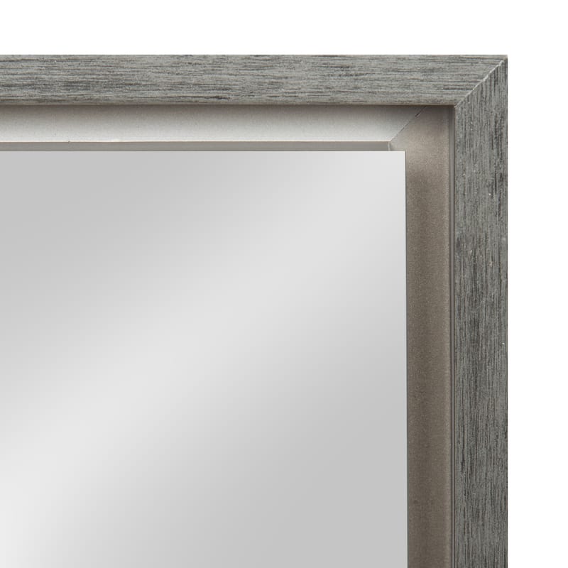 Kate and Laurel Evans Framed Wall Panel Mirror - 16x48