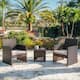 Option Brown Frame/Beige Cushions