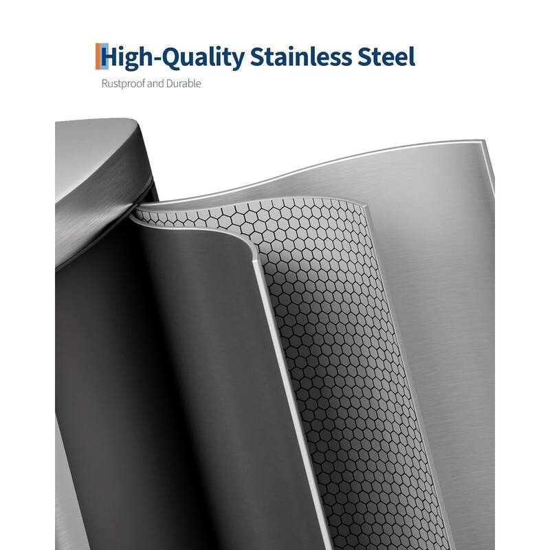 13 Gal / 50 L Step-On Garbage Bin