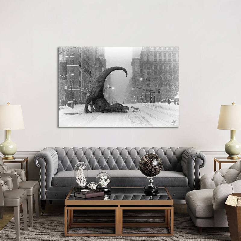 iCanvas "Wanna Play II" by Kathrin Federer Canvas Print