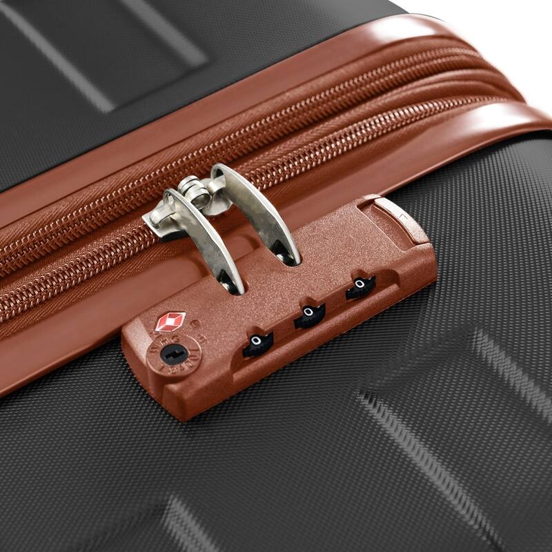 3pcs Luggage Sets Expandable Hardshell Lightweight Durable Suitcase Set Spinner Wheels Suitcase with TSA Lock