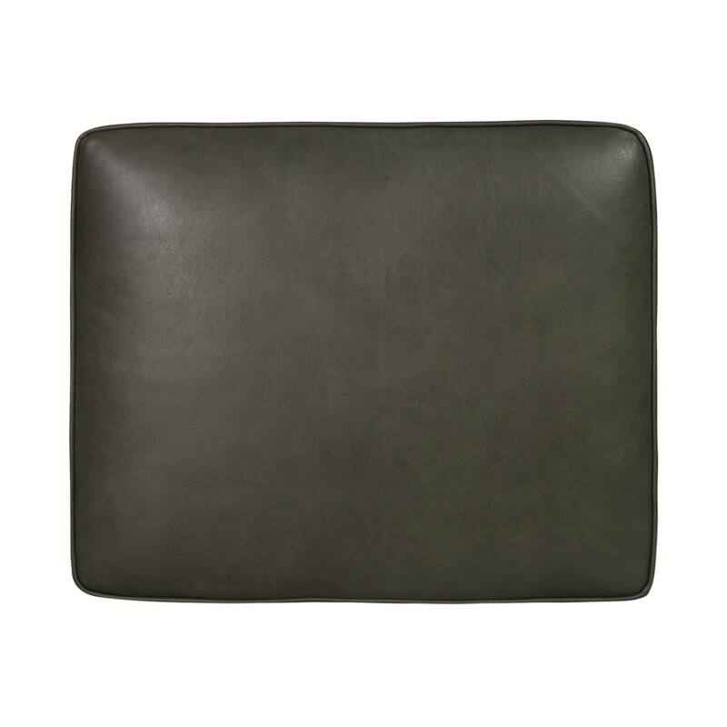 Poly & Bark Essex Genuine Italian Leather Rectangular Ottoman