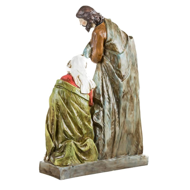 32 in. Resin Indoor/Outdoor Nativity Statuary - 32 in