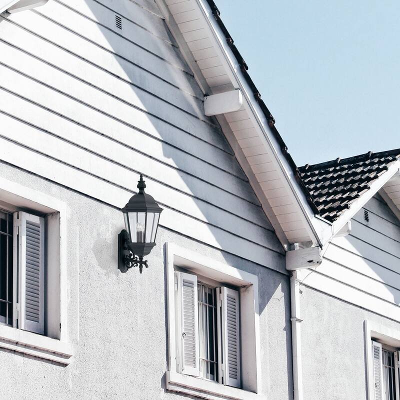 Designers Fountain 3 Light 13" Cast Aluminum Wall Lantern from the