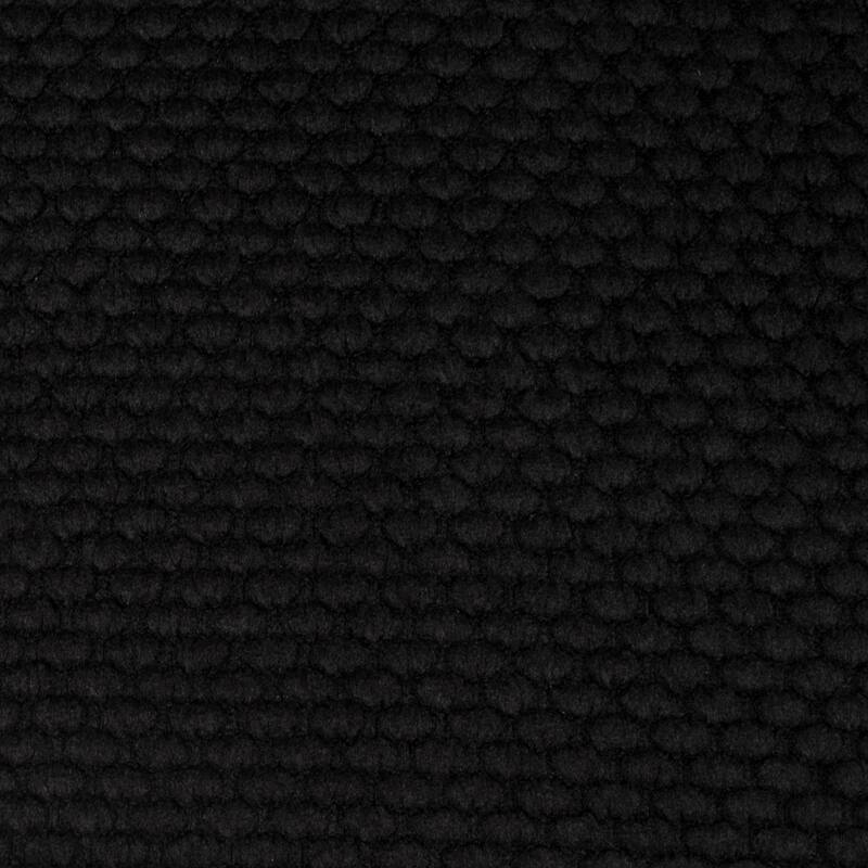 Sweet Home Collection Honeycomb Memory Foam No Slip Back Chair Pad Cushion Black 16" x 16"