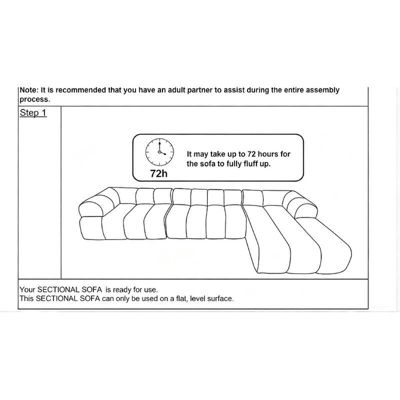 Christopher Knight Home- Frank Foam Modular Sectional Sofa