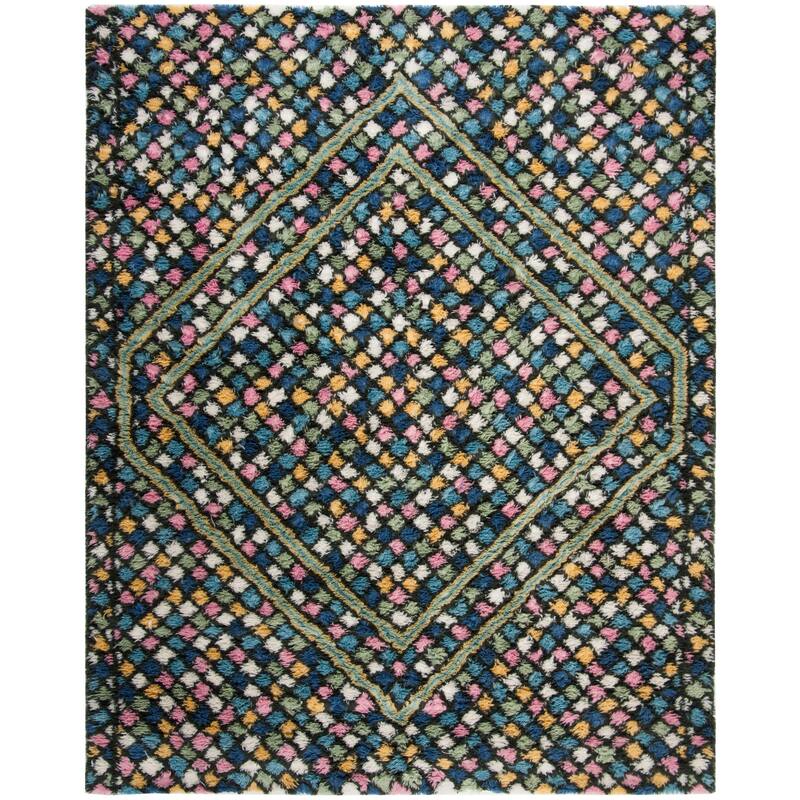 SAFAVIEH Casablanca Shag Fermina Wool Rug