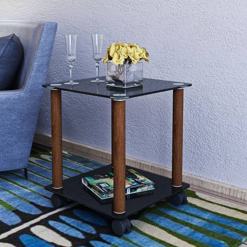 1-Piece or 2-Piece 2-Tier Space End Table