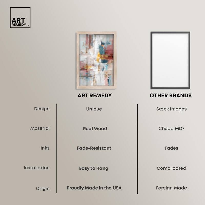 Warmth and cool III Shadowbox by Art Remedy