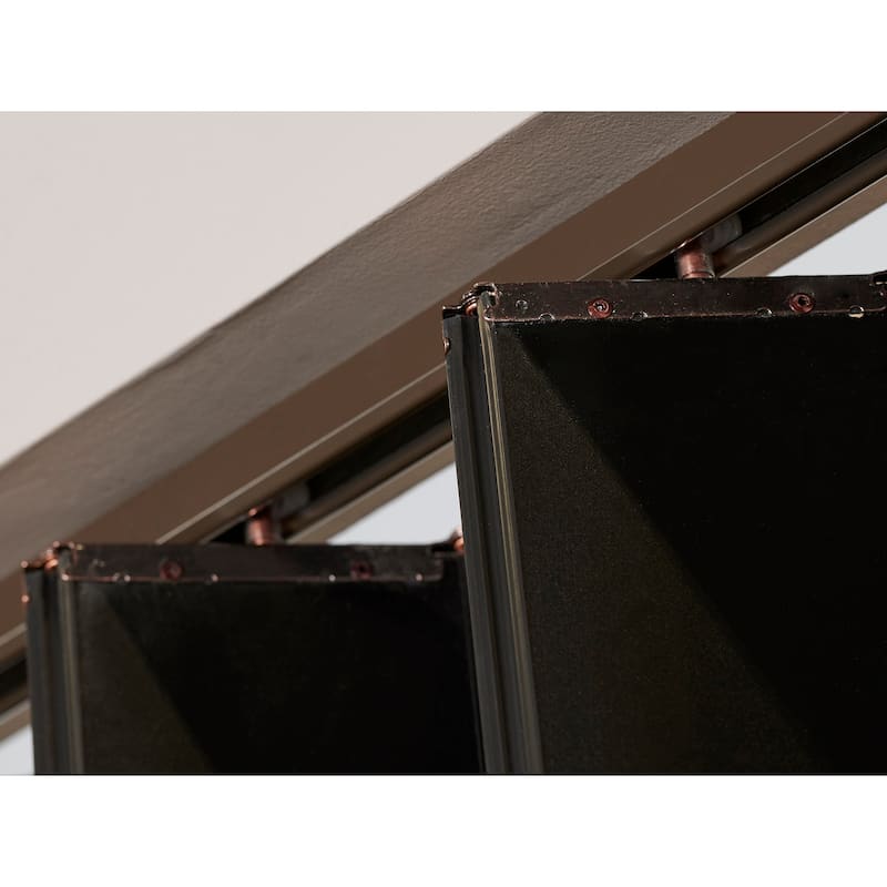 Spectrum Woodshire Black MDF 48-inch Folding Door