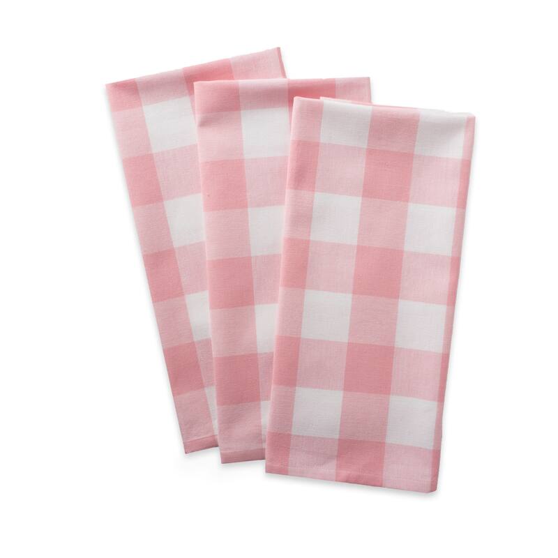 Design Imports Buffalo Check Dishtowel Set of 3 (30 inches long x 20 inches wide)