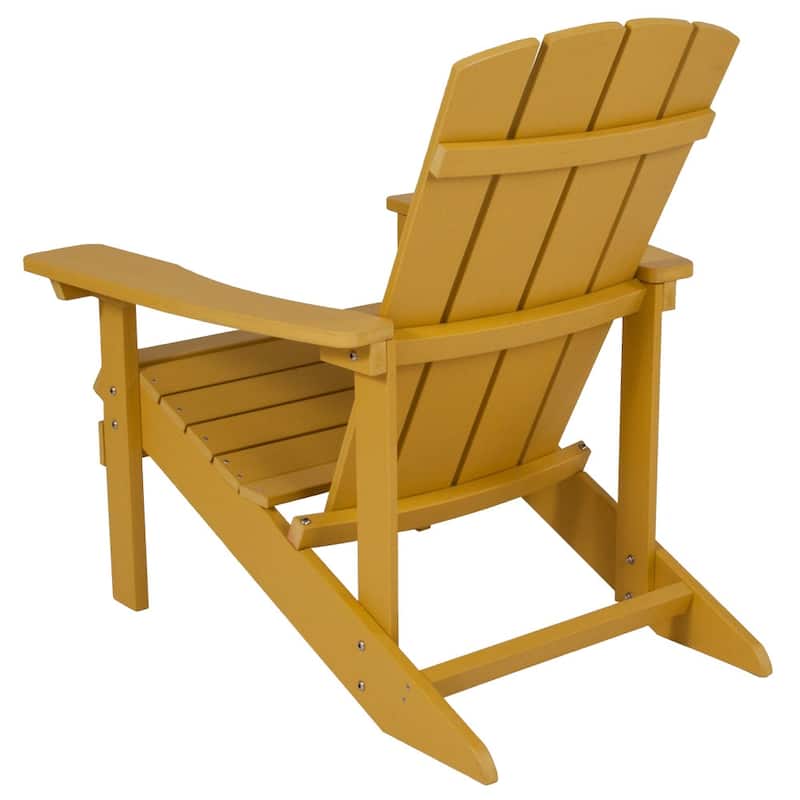 All-weather Poly Resin Wood Outdoor Adirondack Chair (Set of 4)
