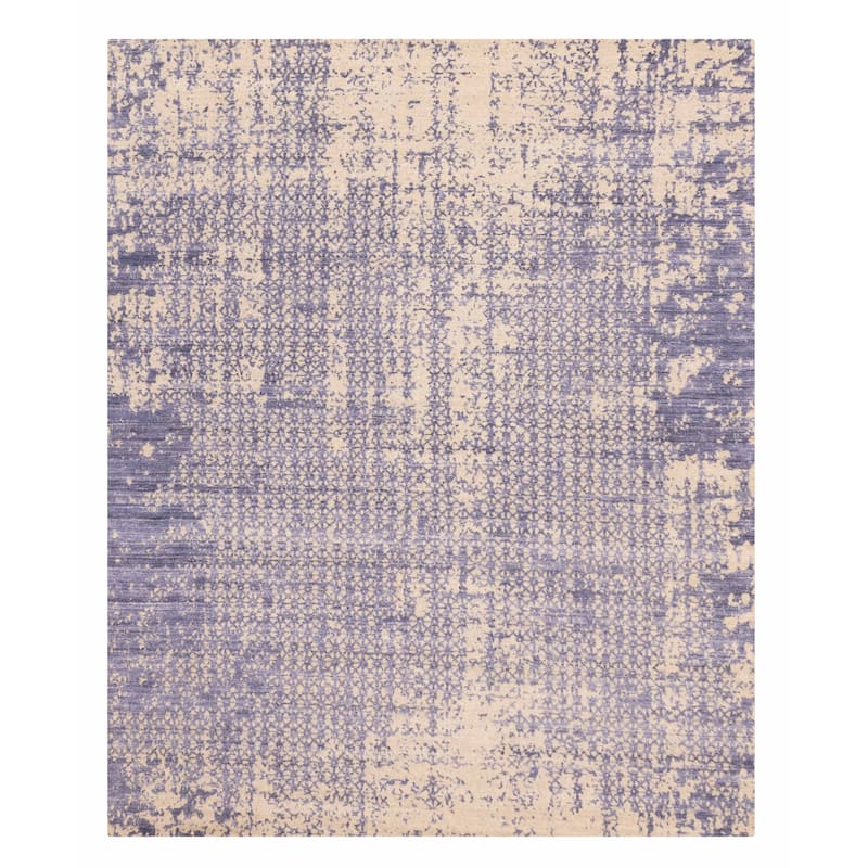 ECARPETGALLERY Hand Loomed Elysian Indigo Rug - 7'11 x 9'11