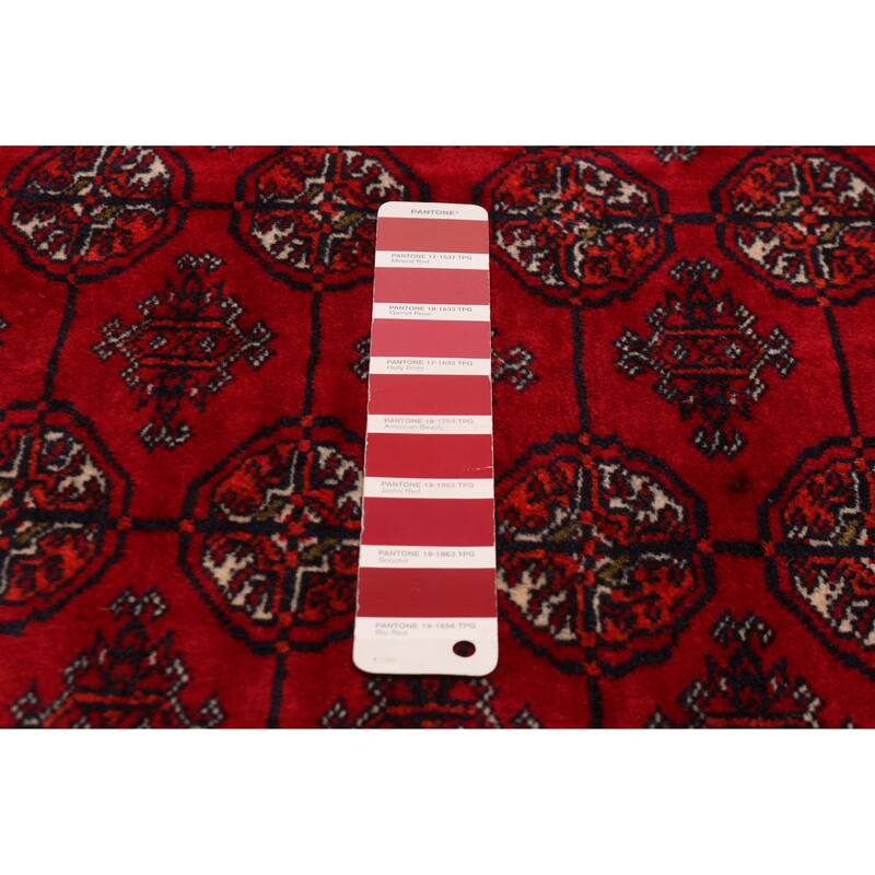 Teimani Red Rug 3'11" x 5'9" - 3'11 x 5'9