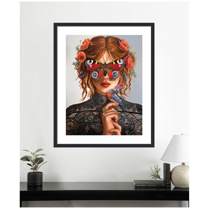 Kate and Laurel Dreamer by Charlotte Brindley Framed Wall Art Print