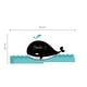 preview thumbnail 4 of 4, Walplus Sea Whale Blackboard Chalkboard Wall Sticker Decal Nursery Art