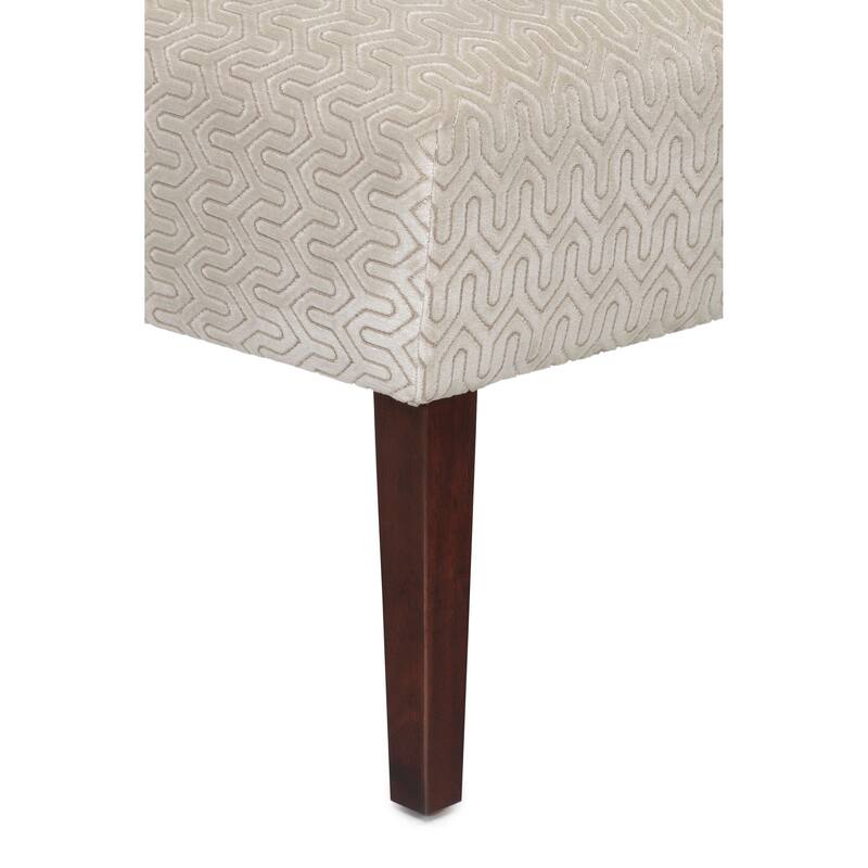 Samantha Transitional Button Tufted Slipper Chair