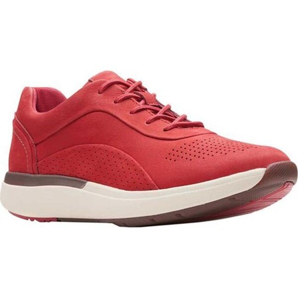 Sneaker Red Nubuck/Leather Combination