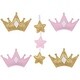 preview thumbnail 2 of 3, Tiara Princess Musical Crib Mobile - 24 " x 20 "