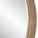 preview thumbnail 5 of 4, Uttermost Webster Antique Gold Mirror - 46.5"W x 46.5"H x 2"D