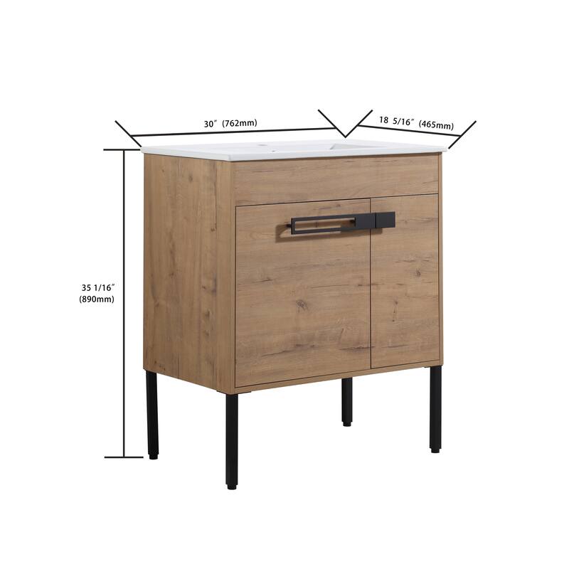 Topcraft Bathroom Vanity with Ceramic Sink
