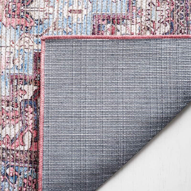 SAFAVIEH Serapi Machine Washable Slip Resistant Mai Traditional Oriental