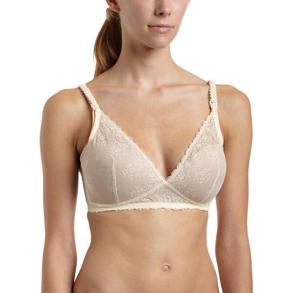 Le Mystere Sexy Mama Wire Free Lace Contour Maternity Nursing Bra 263 Overstock 20235760