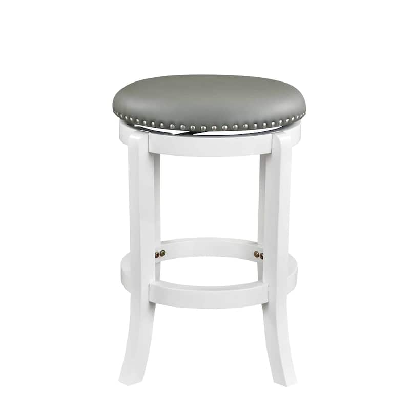 Cordova Black Swivel Counter Height Bar Stool
