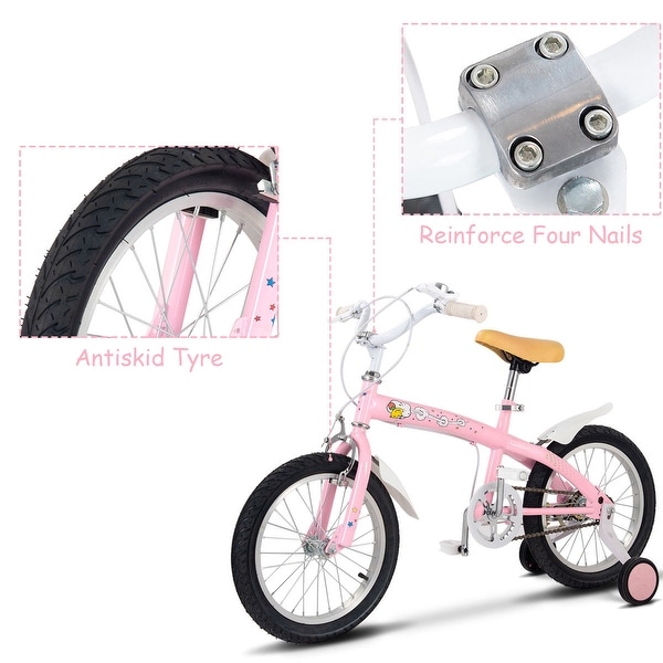 NEW Sport Direct Childrens Bike Cycle Girls Bell Pink