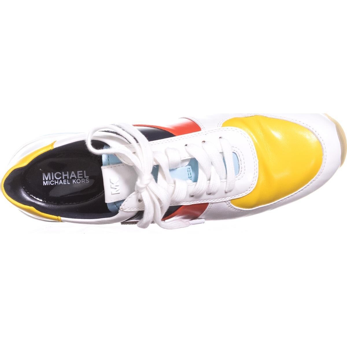 michael kors tennis shoe yellow