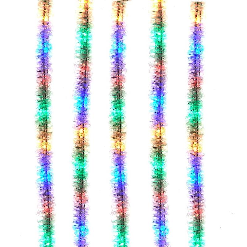 Kurt Adler 24-Foot 228 Multicolor LED Strip Lights