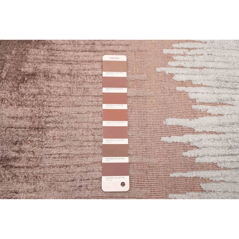 ECARPETGALLERY Hand Loomed Elysian Brown Rug - 6'9 x 9'4