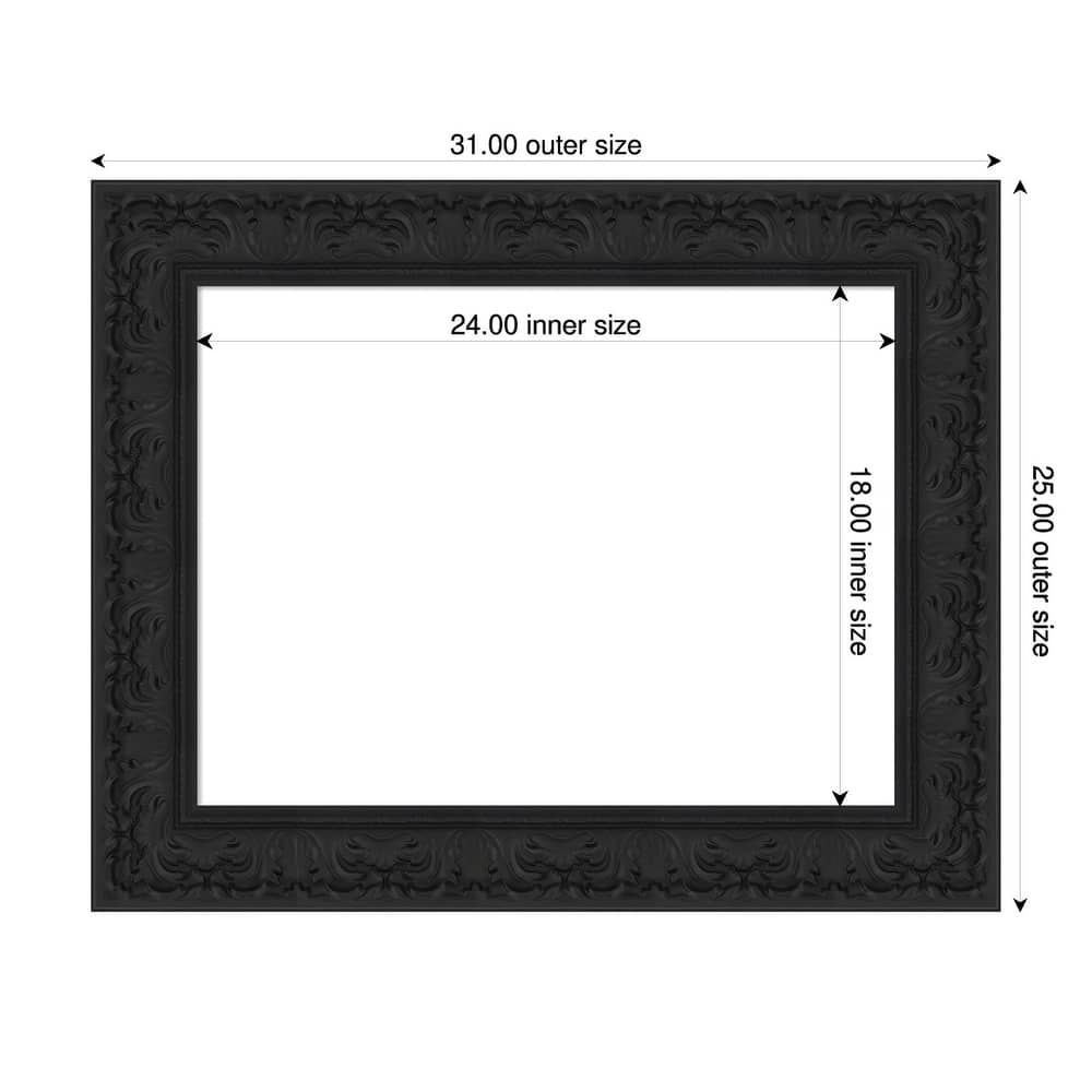 Luxe Framed Dry Erase Magnetic Board