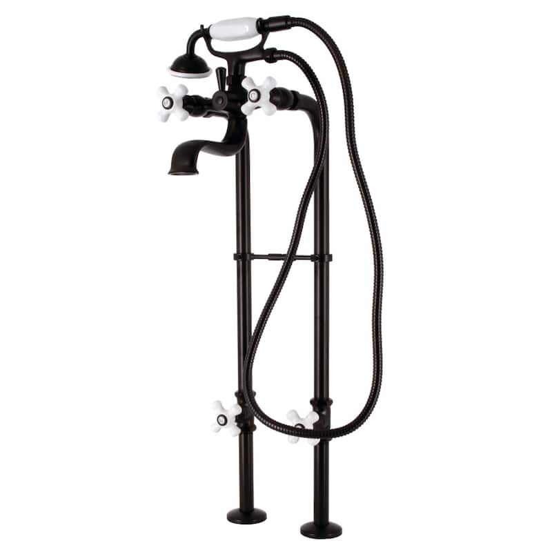 Kingston Brass CCK226PXK Kingston Floor Mounted 11-3/16" Tub Filler