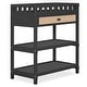 preview thumbnail 7 of 10, Dream On Me Doula Changing Table Matte Black