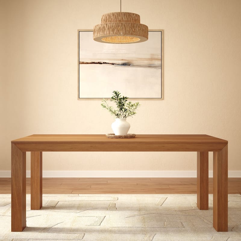 Plank and Beam Rectangular Modern Dining Table - 72"