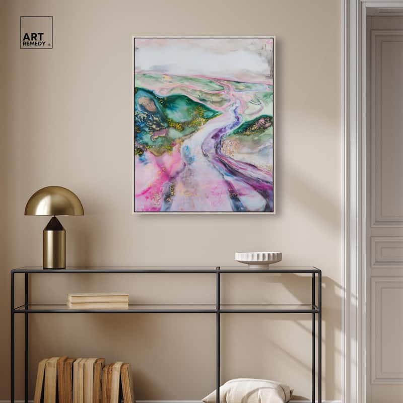 Noir Pulse II Canvas by Art Remedy