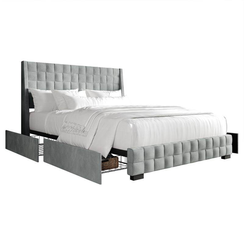 CraftPorch Minimalist Platform Bed