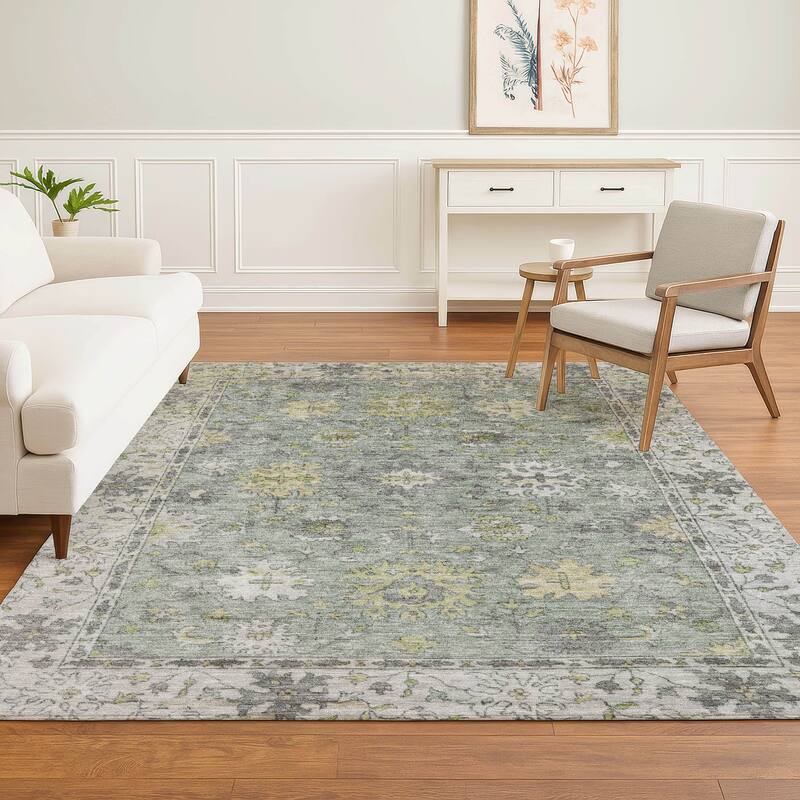 Premium Washable Super Soft Traditional Caply Mayfield Rug