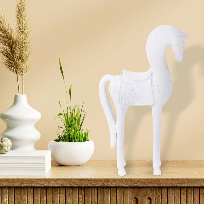 Persian Stead in Polyresin - 7.5H x 5W x 5D