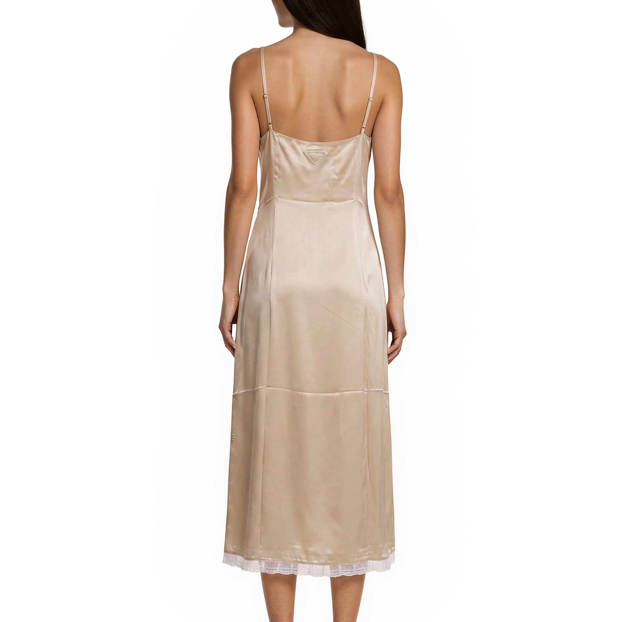 Prada Satin Midi Dress