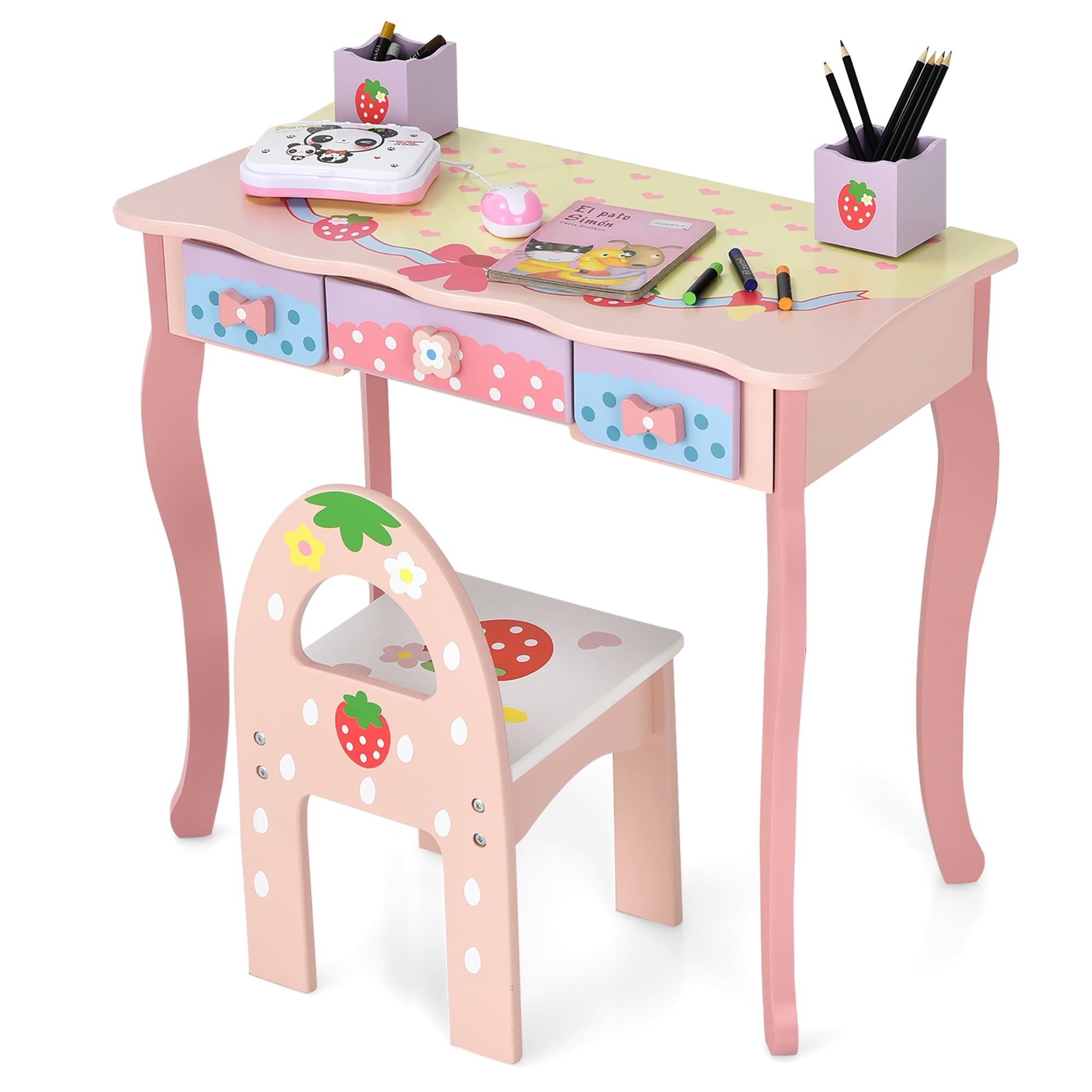 Princess desk on sale and chair set