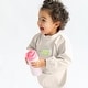 preview thumbnail 5 of 6, Saro Long Sleeve Waterproof Smock Bib & Kids Water Bottle Set