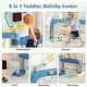preview thumbnail 4 of 4, Toddler Hoop 5-in-1 Height-Adjustable Kids' Sports Activity Center - Multi-color