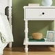 preview thumbnail 10 of 20, Walker Edison Easy Assembly Solid Wood 1-Drawer Nightstand