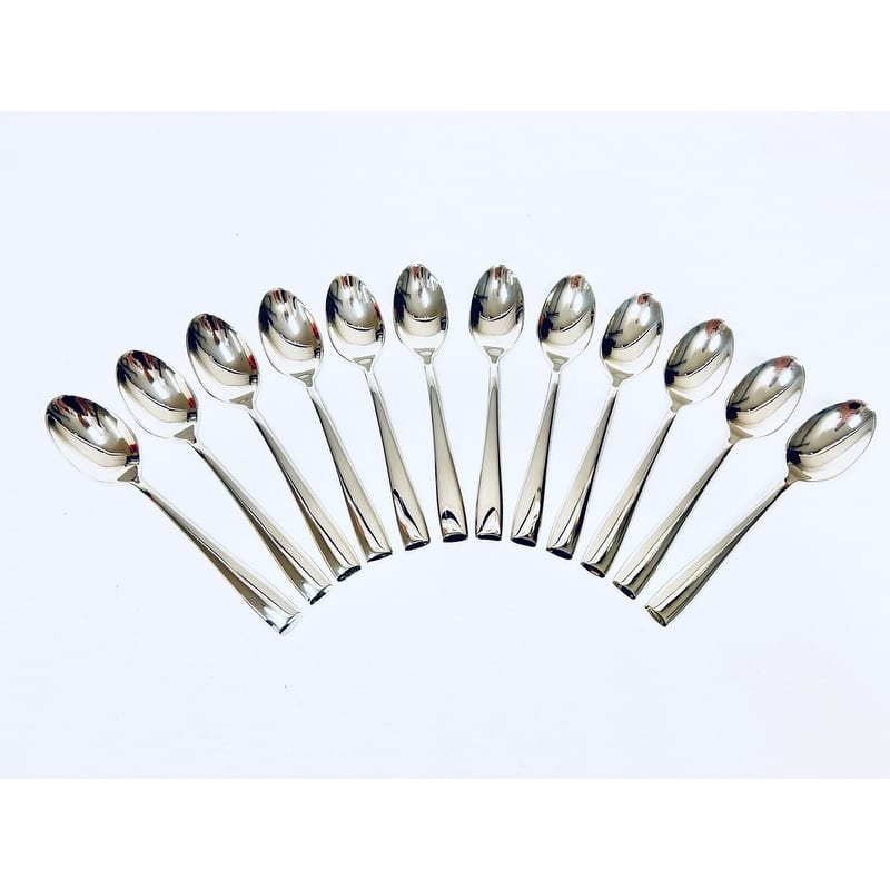 Red Vanilla Angle Teaspoon Set / 12