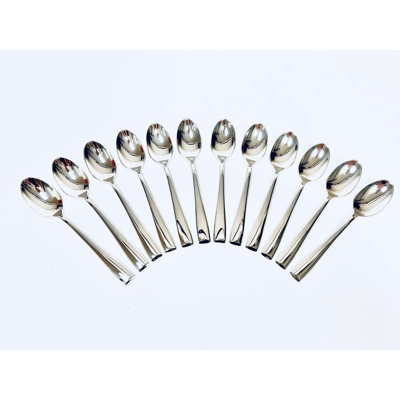 Red Vanilla Angle Teaspoon Set / 12